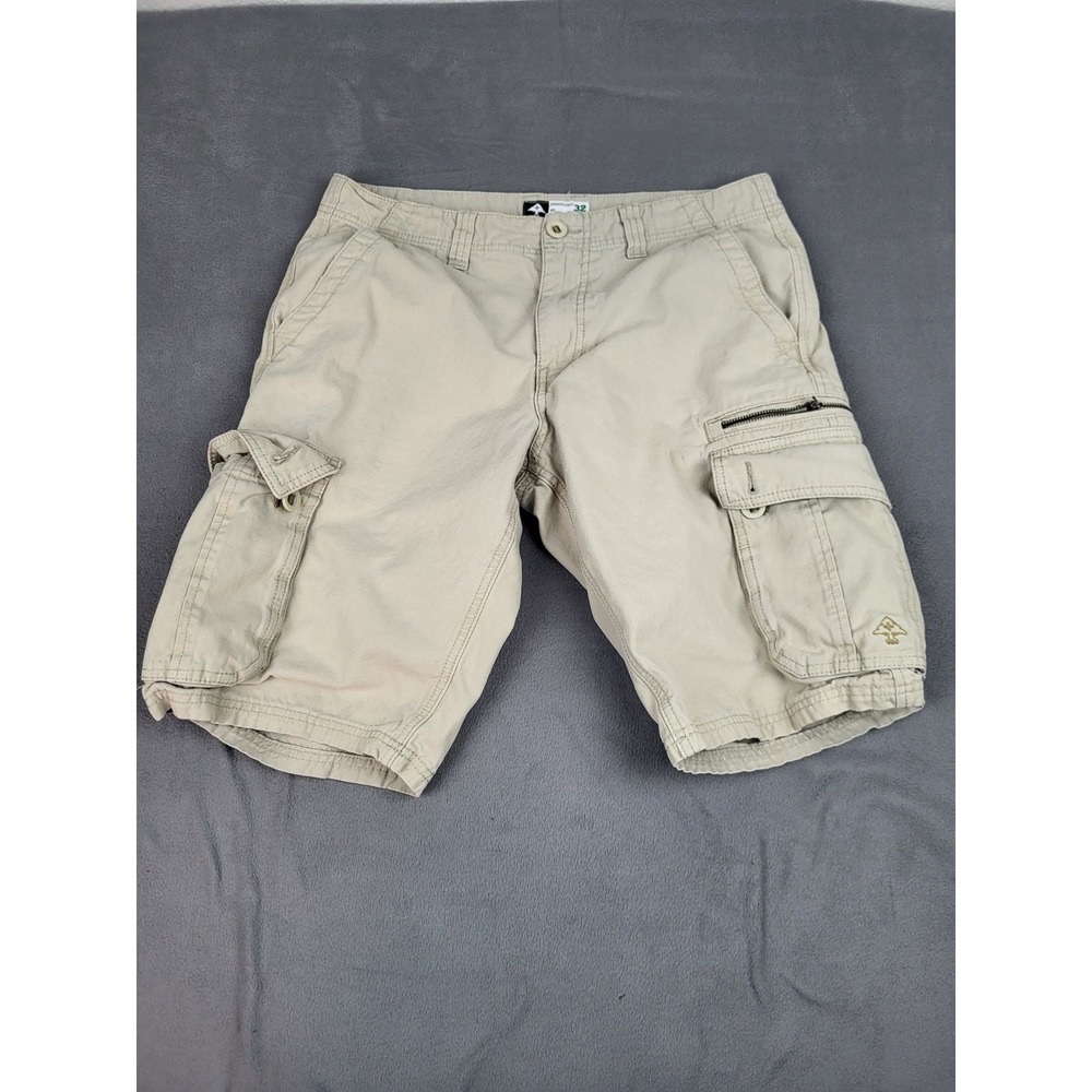 Lifted Research Group Cargo Shorts Mens‎ 32 Brown Lightweight Outdoor Gorpcore